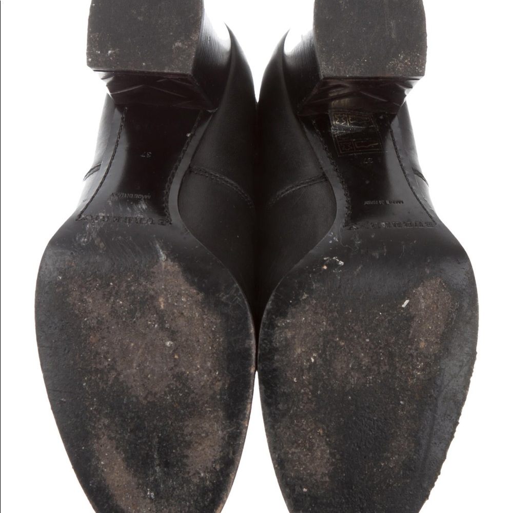 BURBERRY black leather booties 🔥🔥🔥 - Picture 9 of 15